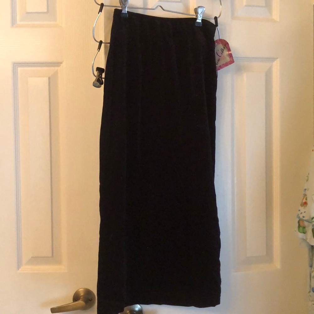 ⭐️⭐️ Sparkling Black Velvet Long party skirt ⭐️⭐️